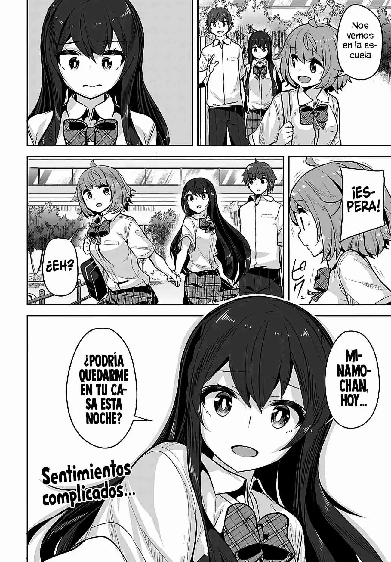 Una Chica Linda Me Miro En Mi Nueva Escuela, Pero Resulto Ser Mi Amiga De La Infancia Que Solía Pensar Que Era Un Chico capítulo 24 página 34