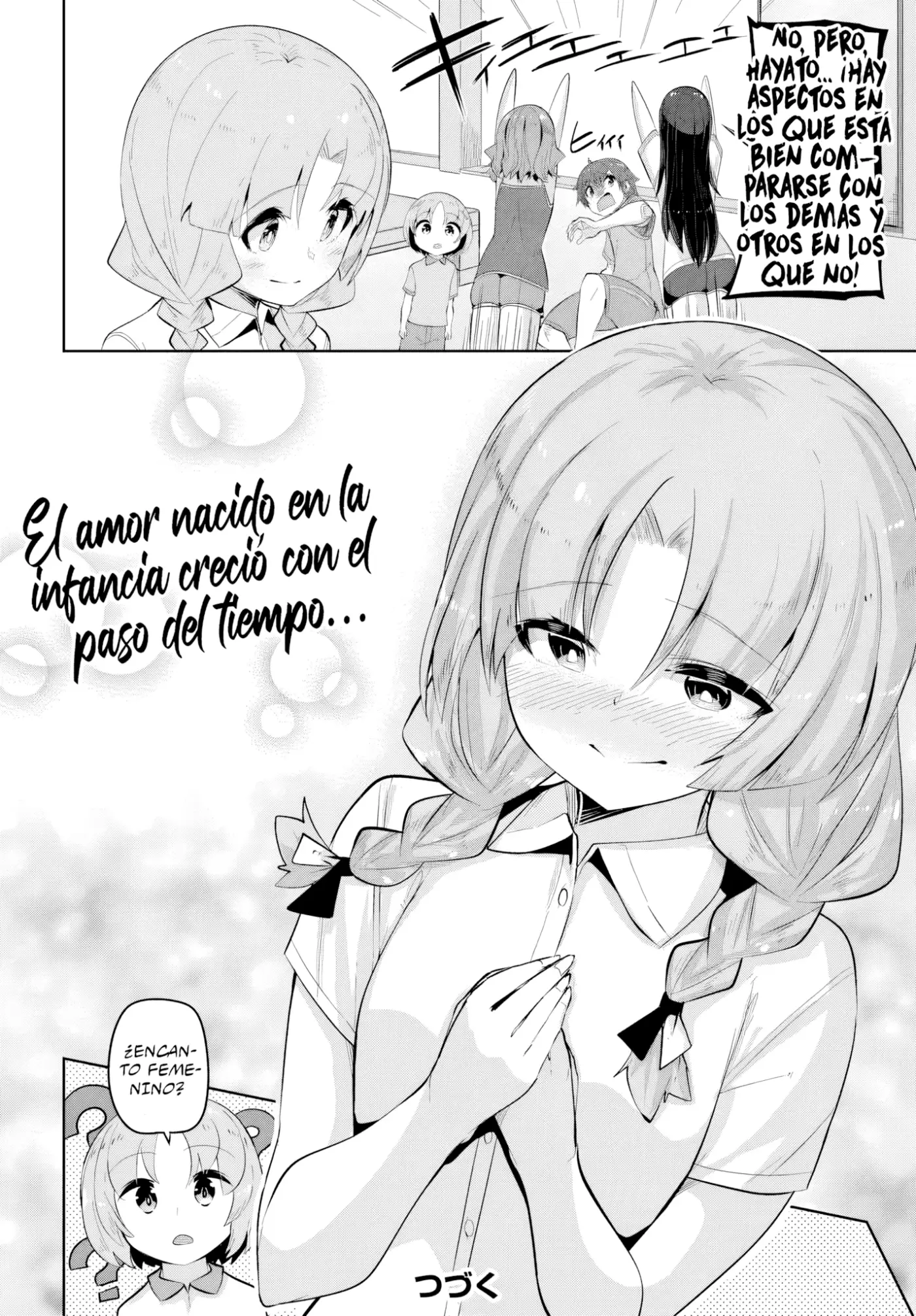 Una Chica Linda Me Miro En Mi Nueva Escuela, Pero Resulto Ser Mi Amiga De La Infancia Que Solía Pensar Que Era Un Chico - Capítulo 34 - Página 33 - LectorTMOo