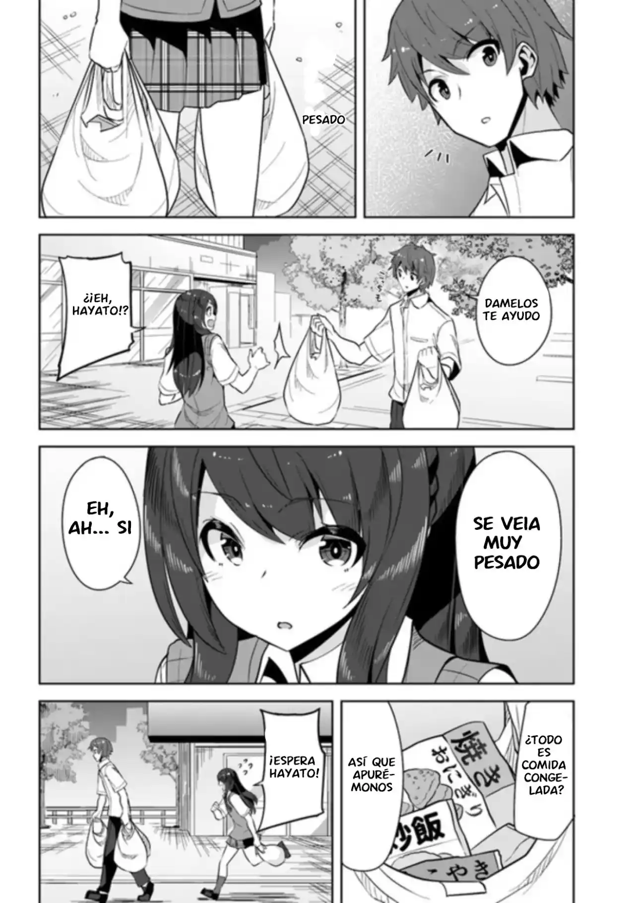 Una Chica Linda Me Miro En Mi Nueva Escuela, Pero Resulto Ser Mi Amiga De La Infancia Que Solía Pensar Que Era Un Chico capítulo 4 página 9