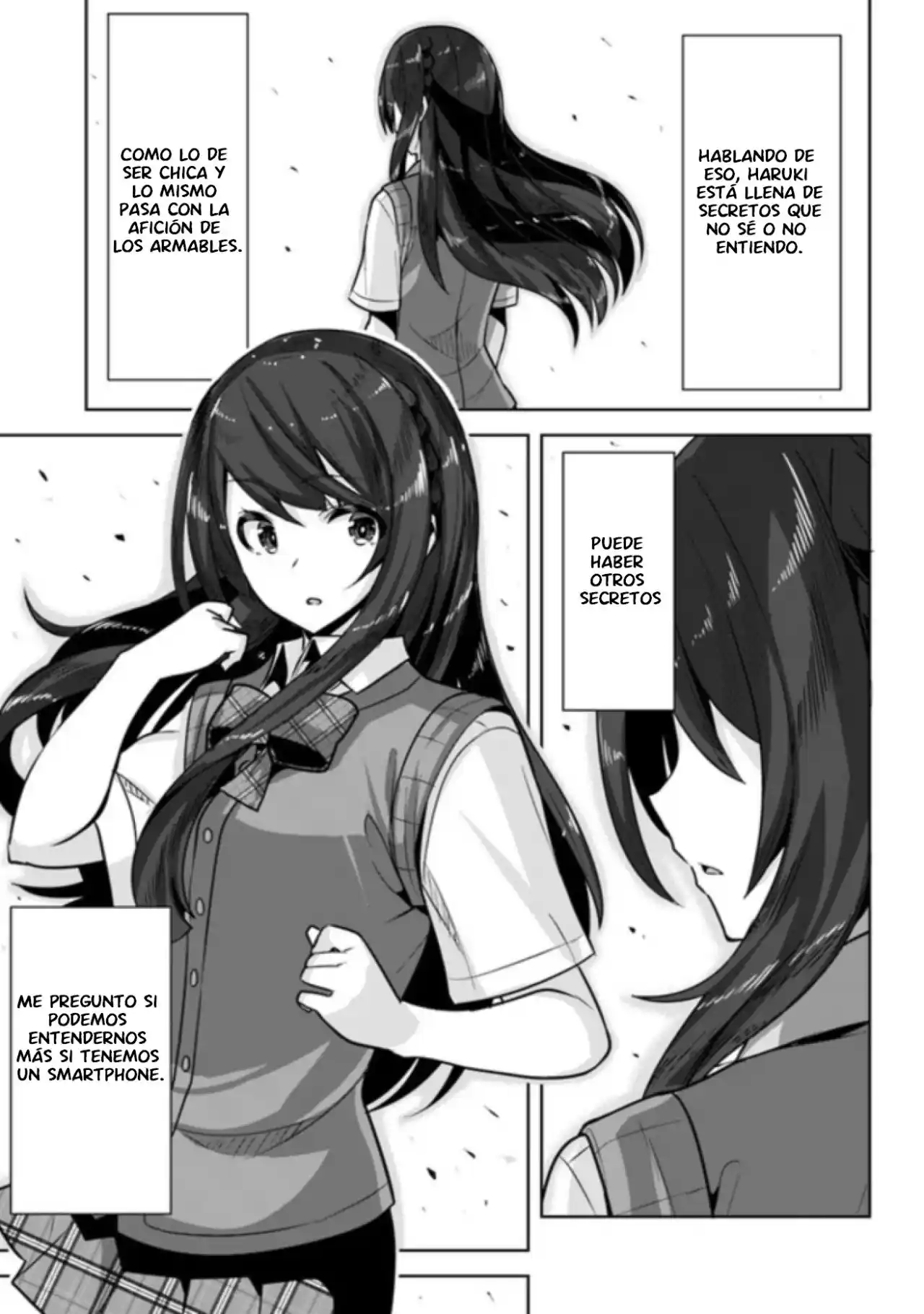 Una Chica Linda Me Miro En Mi Nueva Escuela, Pero Resulto Ser Mi Amiga De La Infancia Que Solía Pensar Que Era Un Chico capítulo 5 página 14