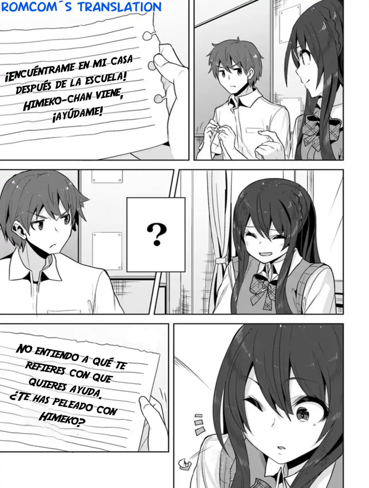 Una Chica Linda Me Miro En Mi Nueva Escuela, Pero Resulto Ser Mi Amiga De La Infancia Que Solía Pensar Que Era Un Chico capítulo 7 página 11
