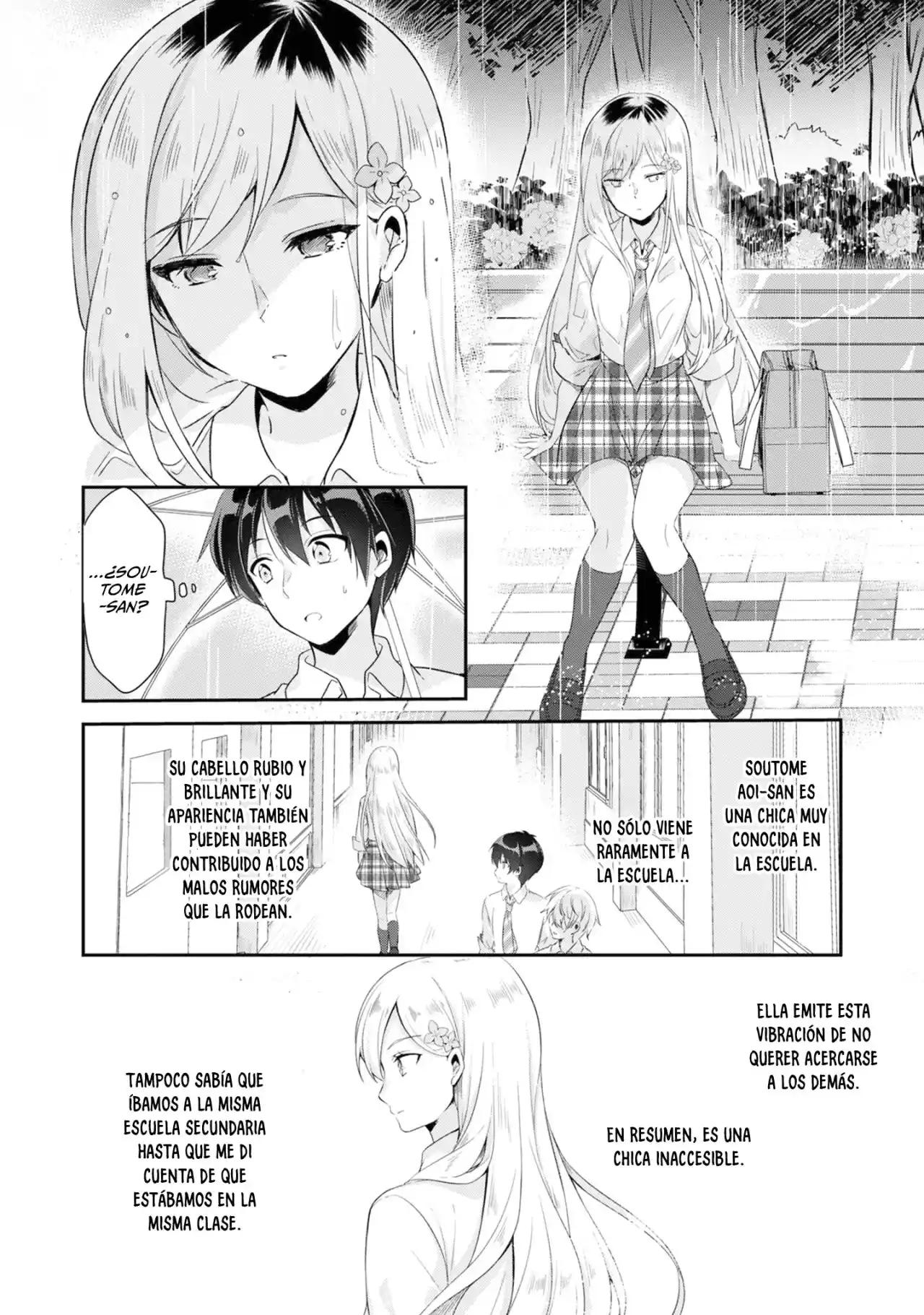 Una Historia Sobre Llevar A Casa A Una Chica Solitaria De Mi Clase Y Convertirla En Una Belleza Elegante - Capítulo 1 - Página 4 - LectorTMOo