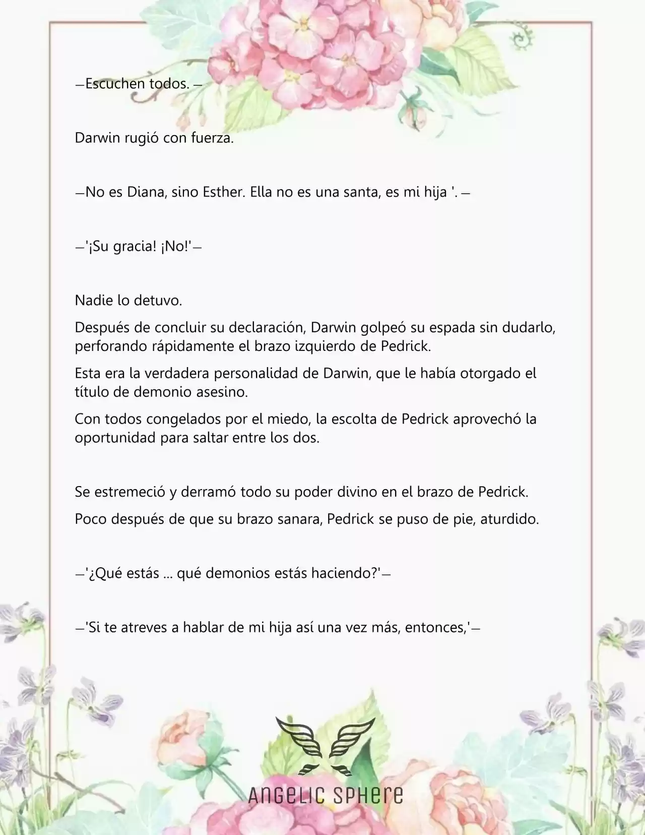 Una Santa Adoptada Por El Gran Duque (Novela) - Capítulo  - Página 6 - LectorTMOo
