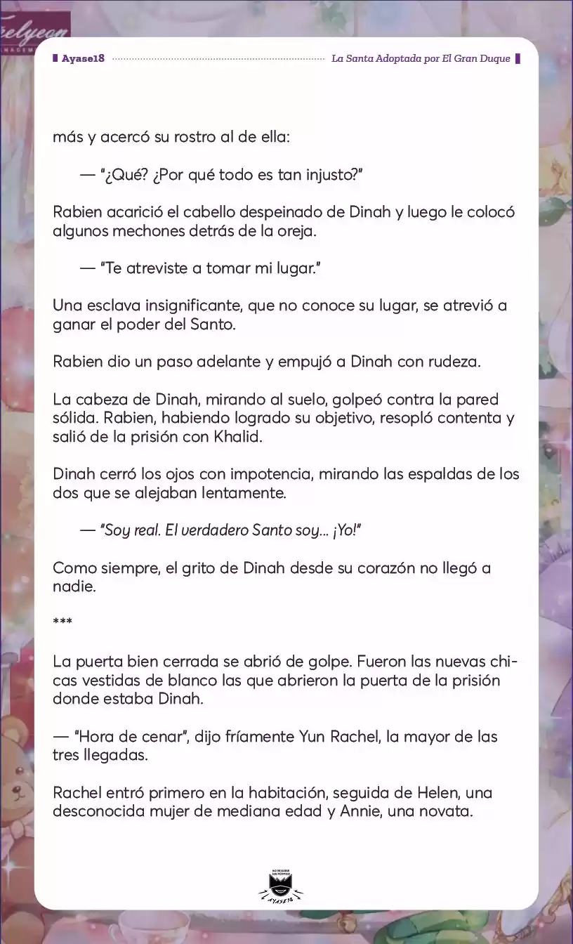 Una Santa Adoptada Por El Gran Duque (Novela) - Capítulo 1 - Página 8 - LectorTMOo