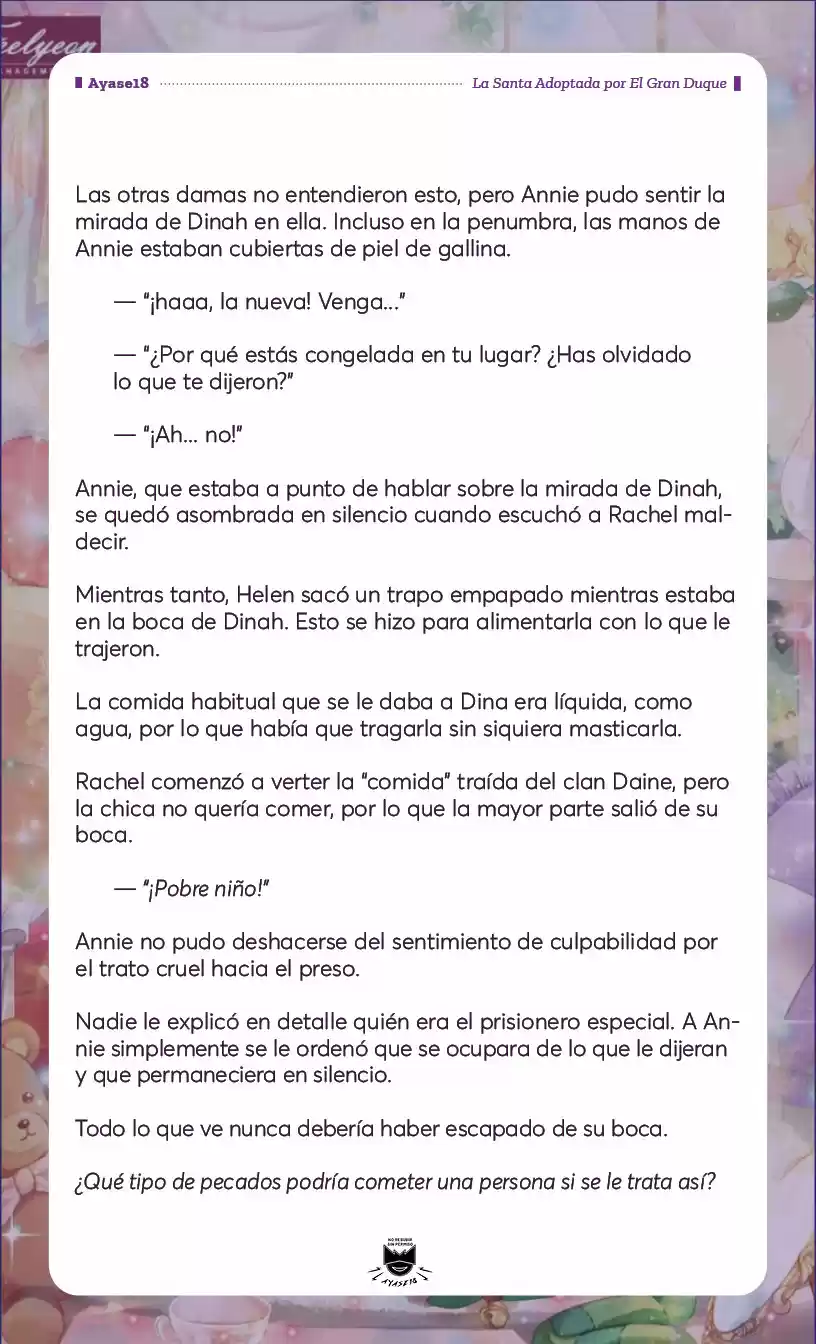 Una Santa Adoptada Por El Gran Duque (Novela) - Capítulo 1 - Página 10 - LectorTMOo
