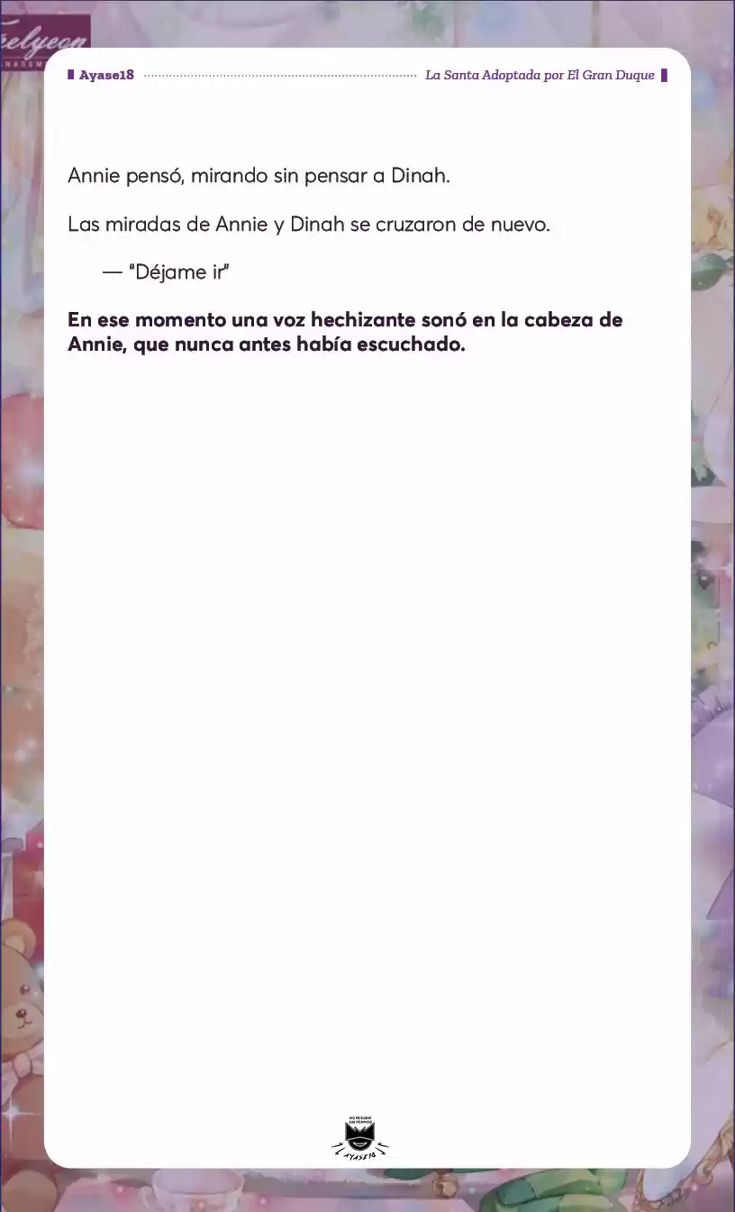 Una Santa Adoptada Por El Gran Duque (Novela) - Capítulo 1 - Página 11 - LectorTMOo