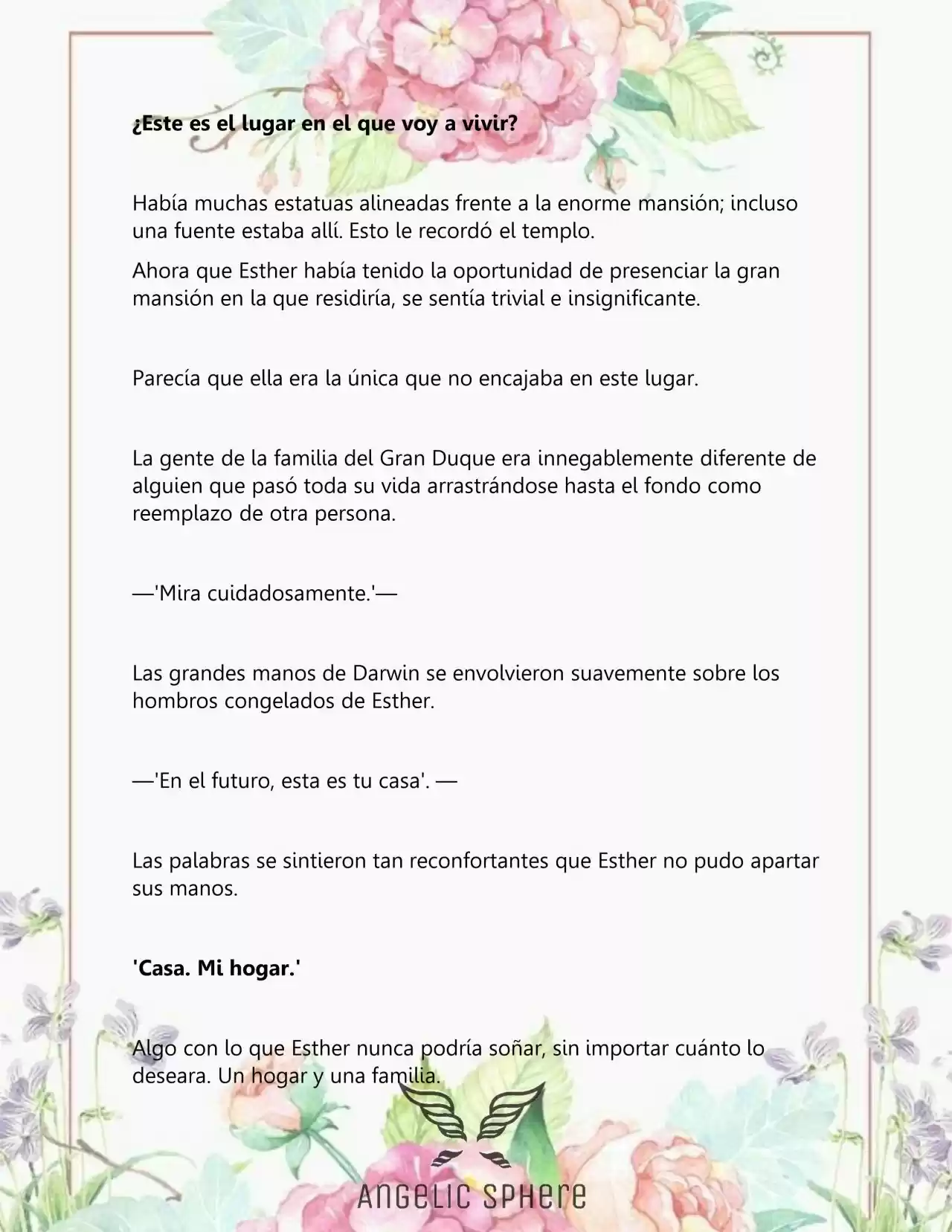 Una Santa Adoptada Por El Gran Duque (Novela) - Capítulo 10 - Página 5 - LectorTMOo