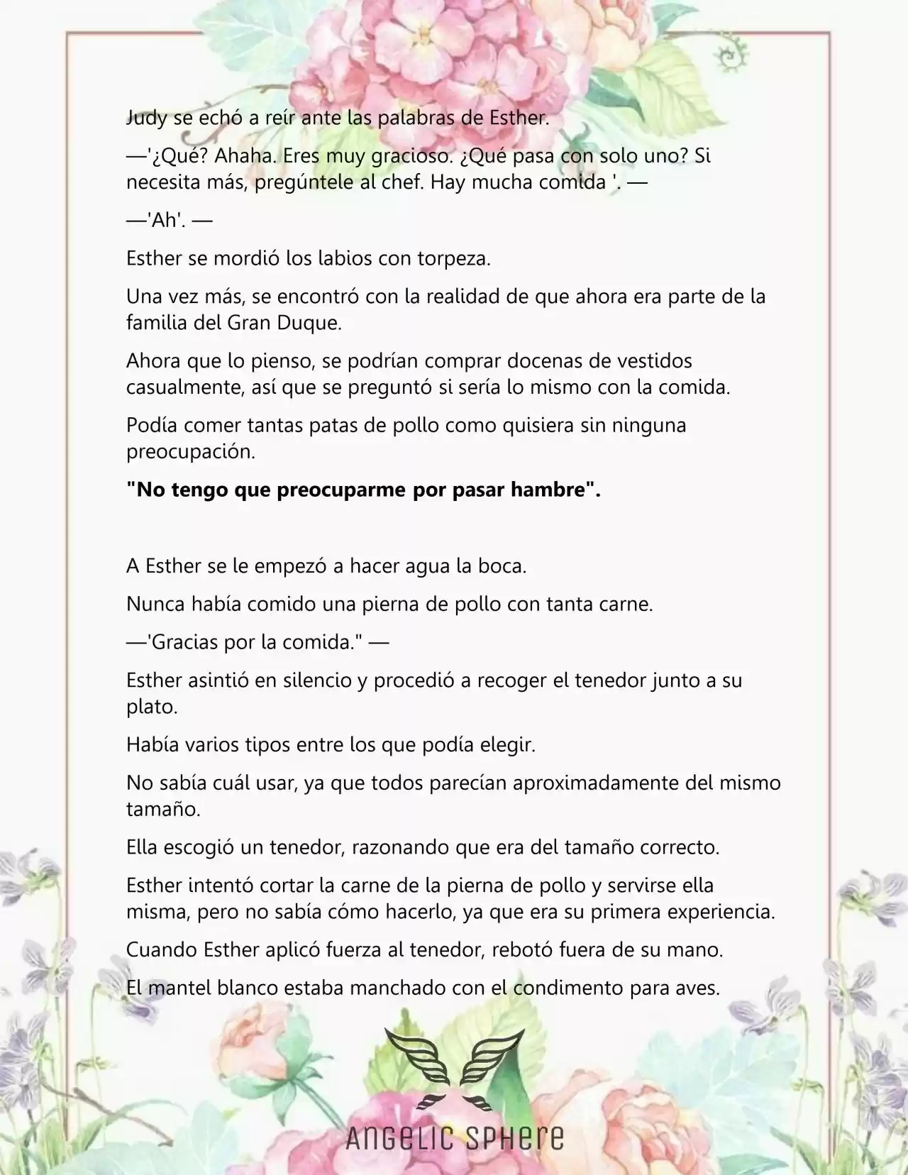 Una Santa Adoptada Por El Gran Duque (Novela) - Capítulo 14 - Página 7 - LectorTMOo
