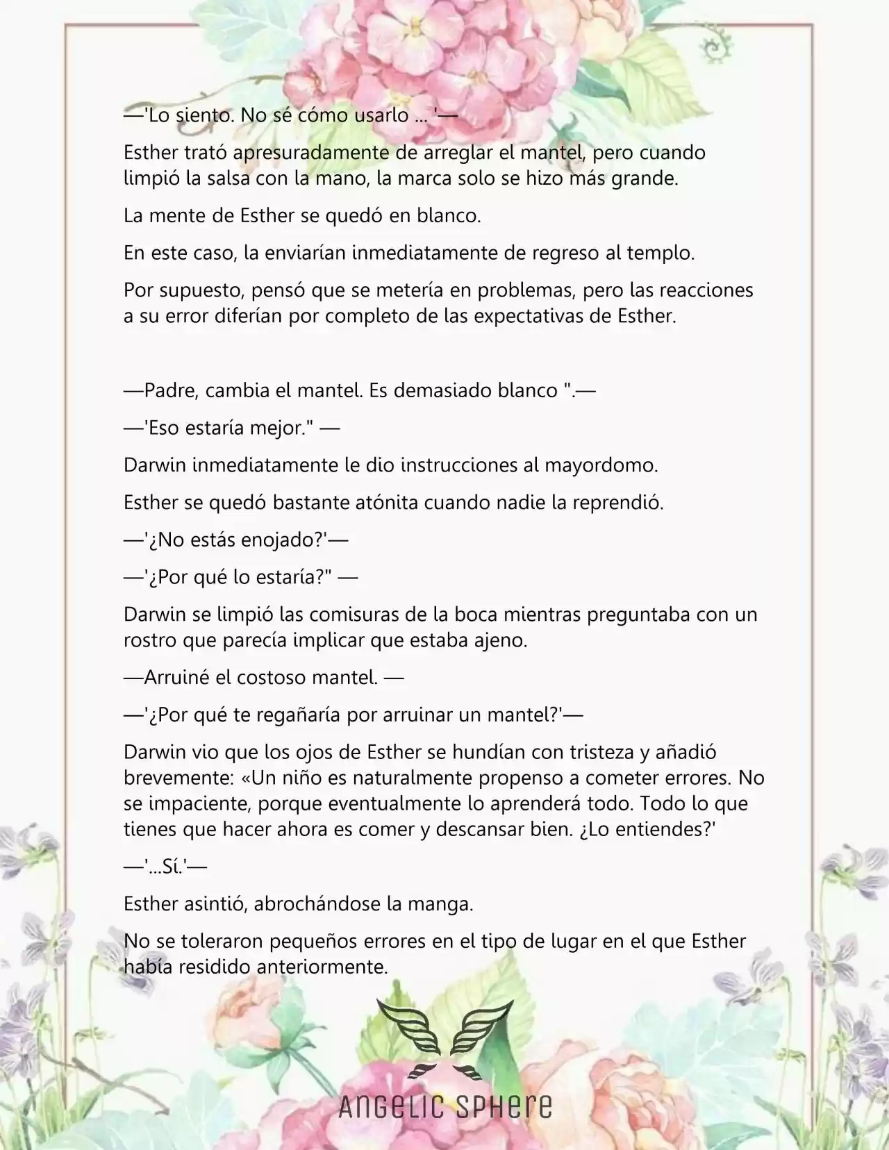 Una Santa Adoptada Por El Gran Duque (Novela) - Capítulo 14 - Página 8 - LectorTMOo