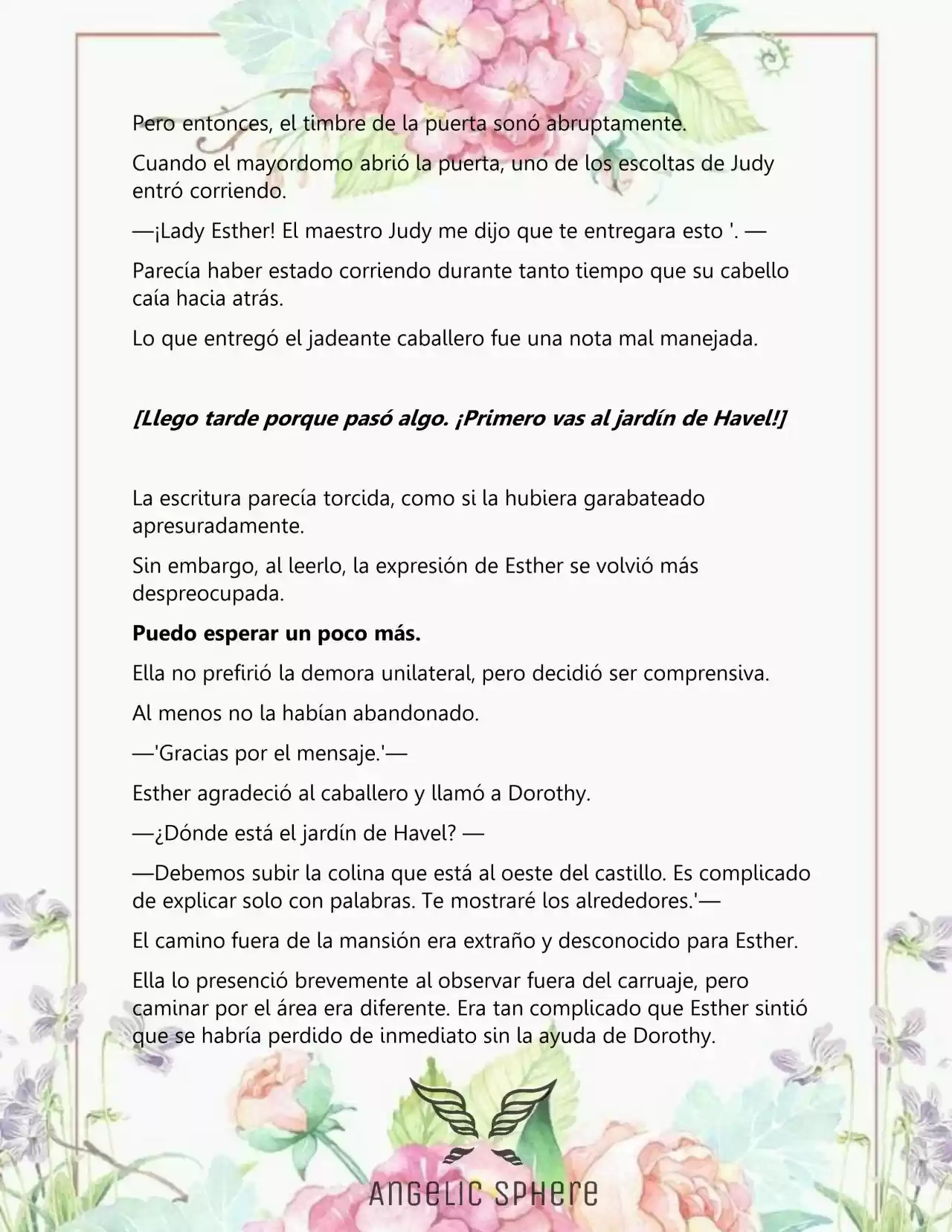 Una Santa Adoptada Por El Gran Duque (Novela) - Capítulo 14 - Página 14 - LectorTMOo
