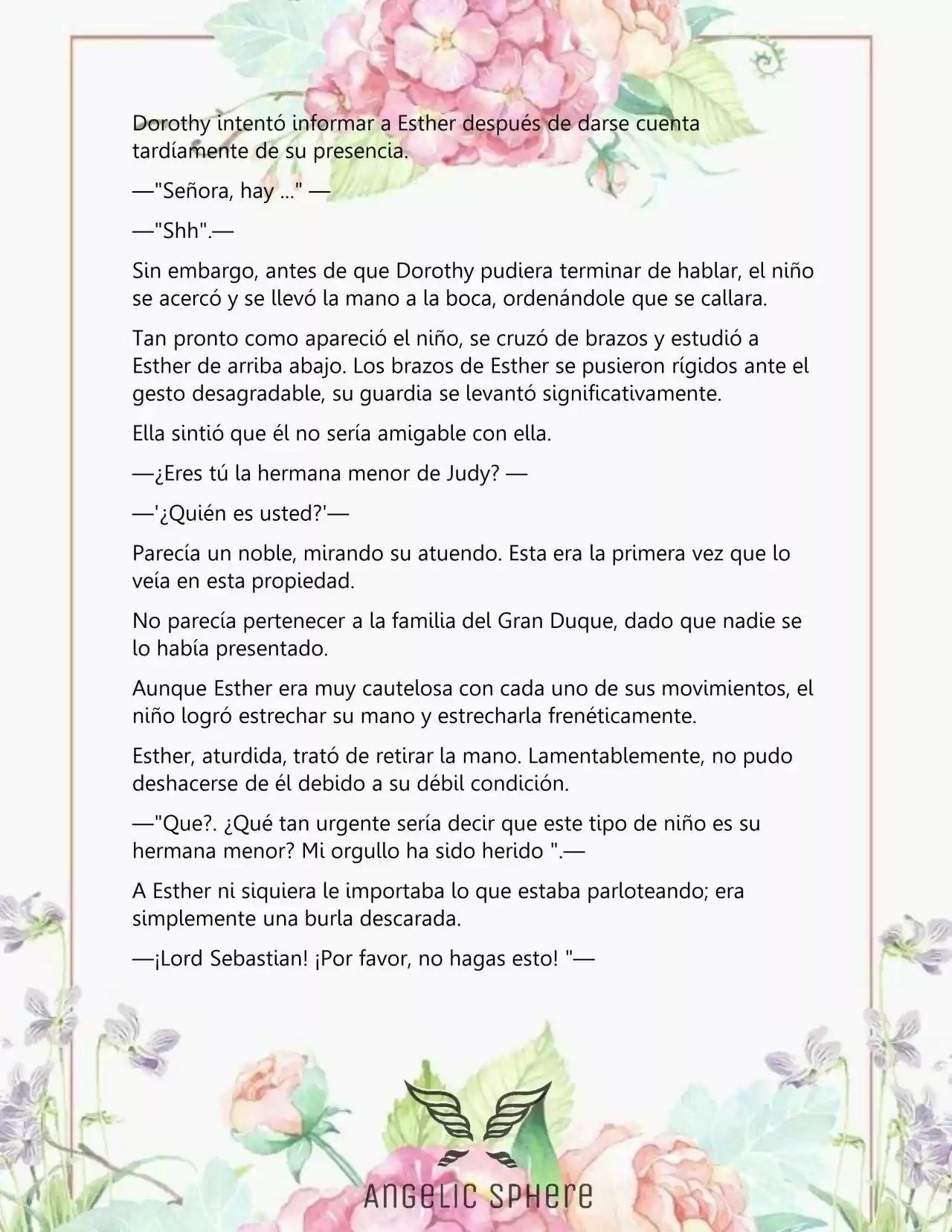 Una Santa Adoptada Por El Gran Duque (Novela) - Capítulo 15 - Página 7 - LectorTMOo
