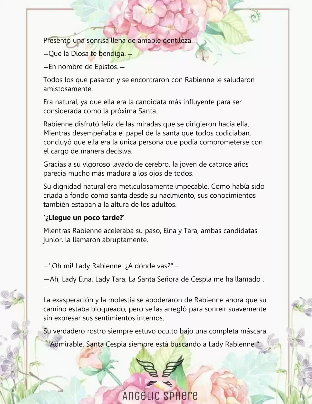 Una Santa Adoptada Por El Gran Duque (Novela) - Capítulo 17 - Página 6 - LectorTMOo