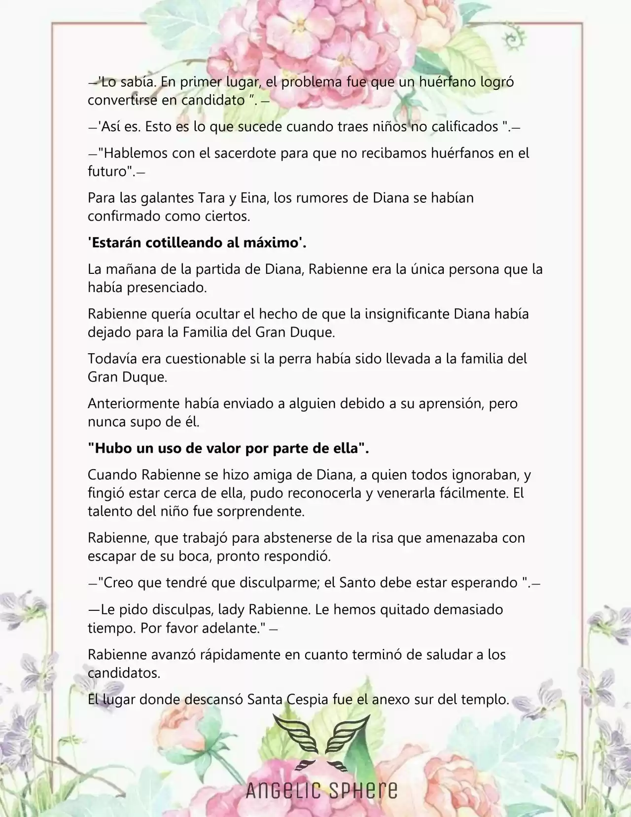 Una Santa Adoptada Por El Gran Duque (Novela) - Capítulo 17 - Página 8 - LectorTMOo