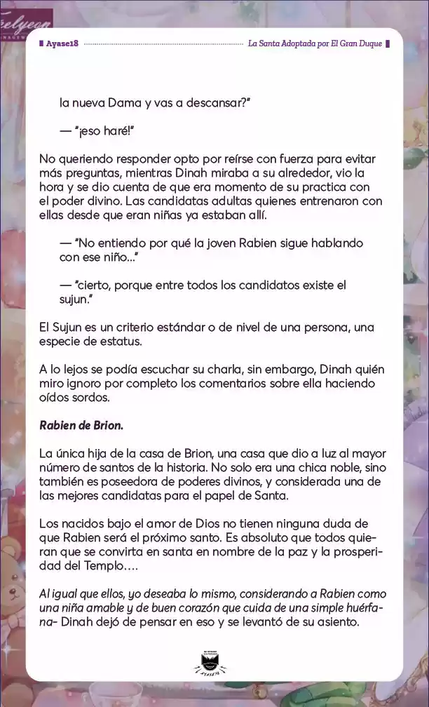 Una Santa Adoptada Por El Gran Duque (Novela) - Capítulo 2 - Página 5 - LectorTMOo