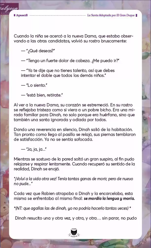 Una Santa Adoptada Por El Gran Duque (Novela) - Capítulo 2 - Página 6 - LectorTMOo