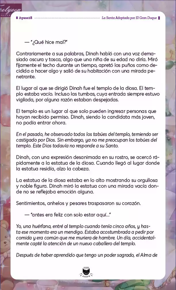 Una Santa Adoptada Por El Gran Duque (Novela) - Capítulo 2 - Página 9 - LectorTMOo