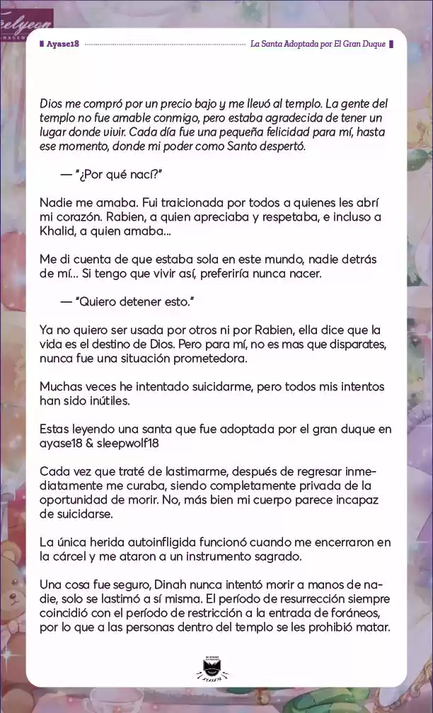 Una Santa Adoptada Por El Gran Duque (Novela) - Capítulo 2 - Página 10 - LectorTMOo