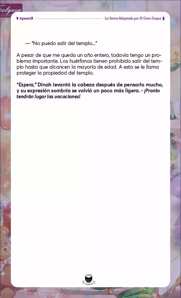 Una Santa Adoptada Por El Gran Duque (Novela) - Capítulo 2 - Página 11 - LectorTMOo