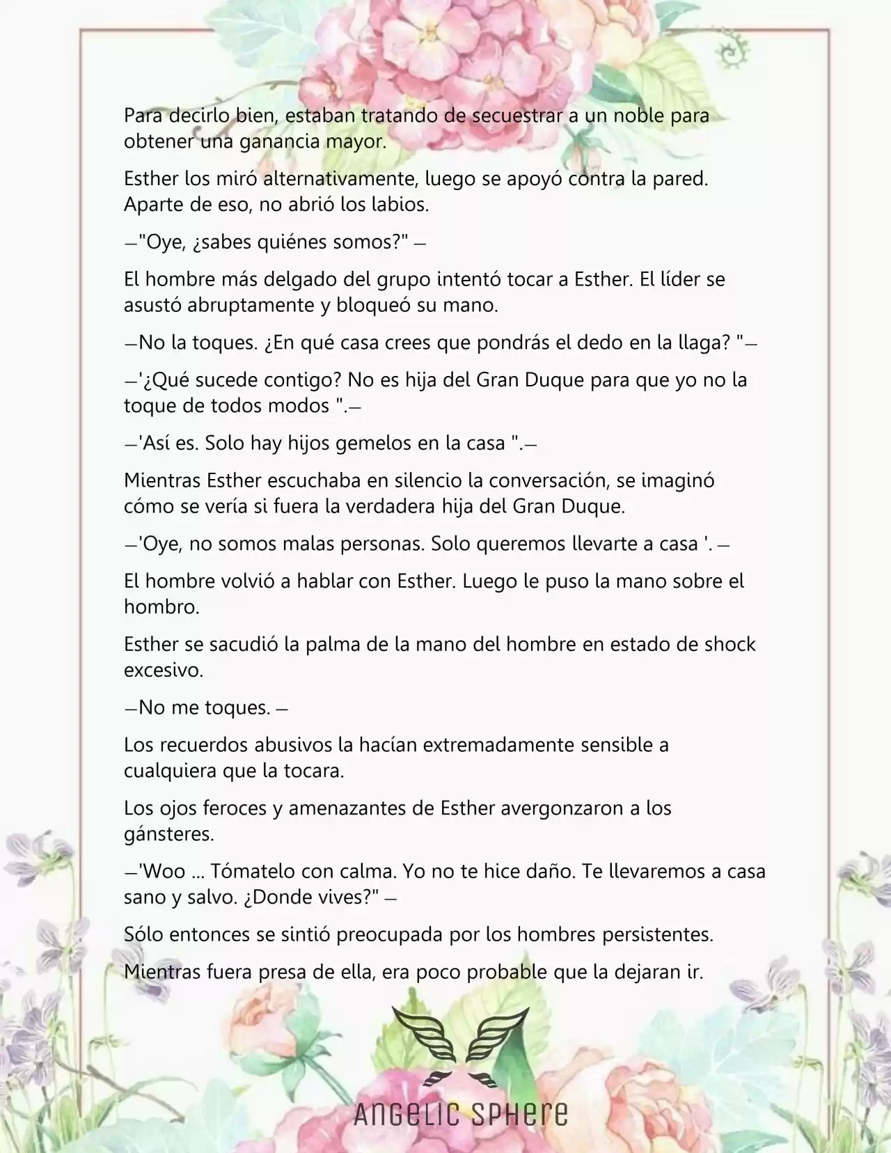 Una Santa Adoptada Por El Gran Duque (Novela) - Capítulo 22 - Página 6 - LectorTMOo