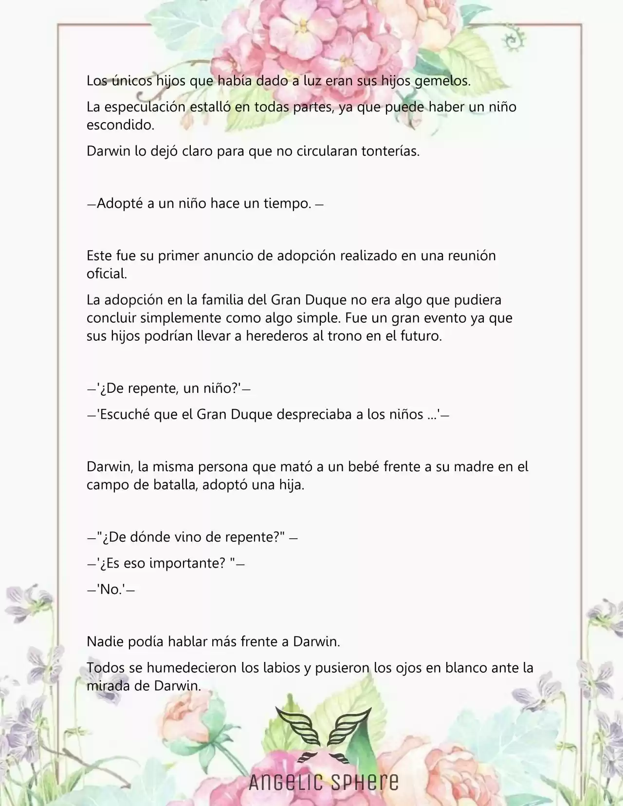 Una Santa Adoptada Por El Gran Duque (Novela) - Capítulo 27 - Página 8 - LectorTMOo