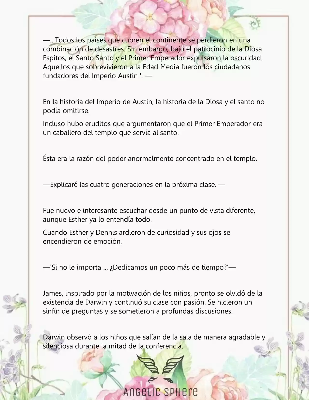 Una Santa Adoptada Por El Gran Duque (Novela) - Capítulo 31 - Página 10 - LectorTMOo