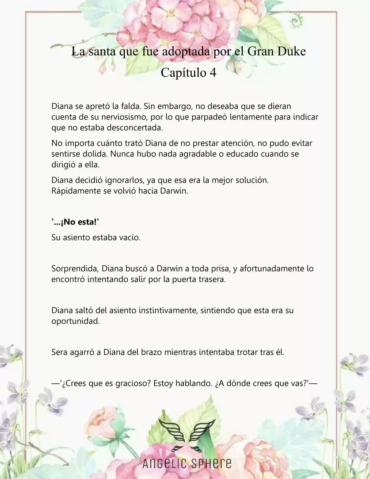 Una Santa Adoptada Por El Gran Duque (Novela) - Capítulo 4 - Página 4 - LectorTMOo