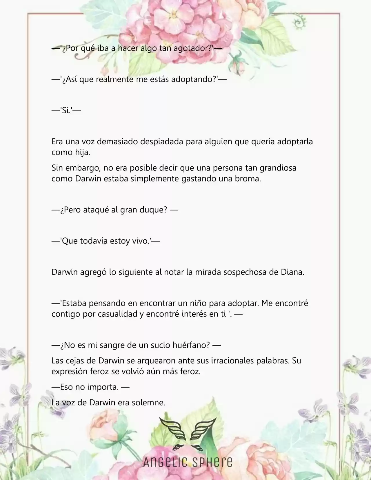 Una Santa Adoptada Por El Gran Duque (Novela) - Capítulo 5 - Página 9 - LectorTMOo