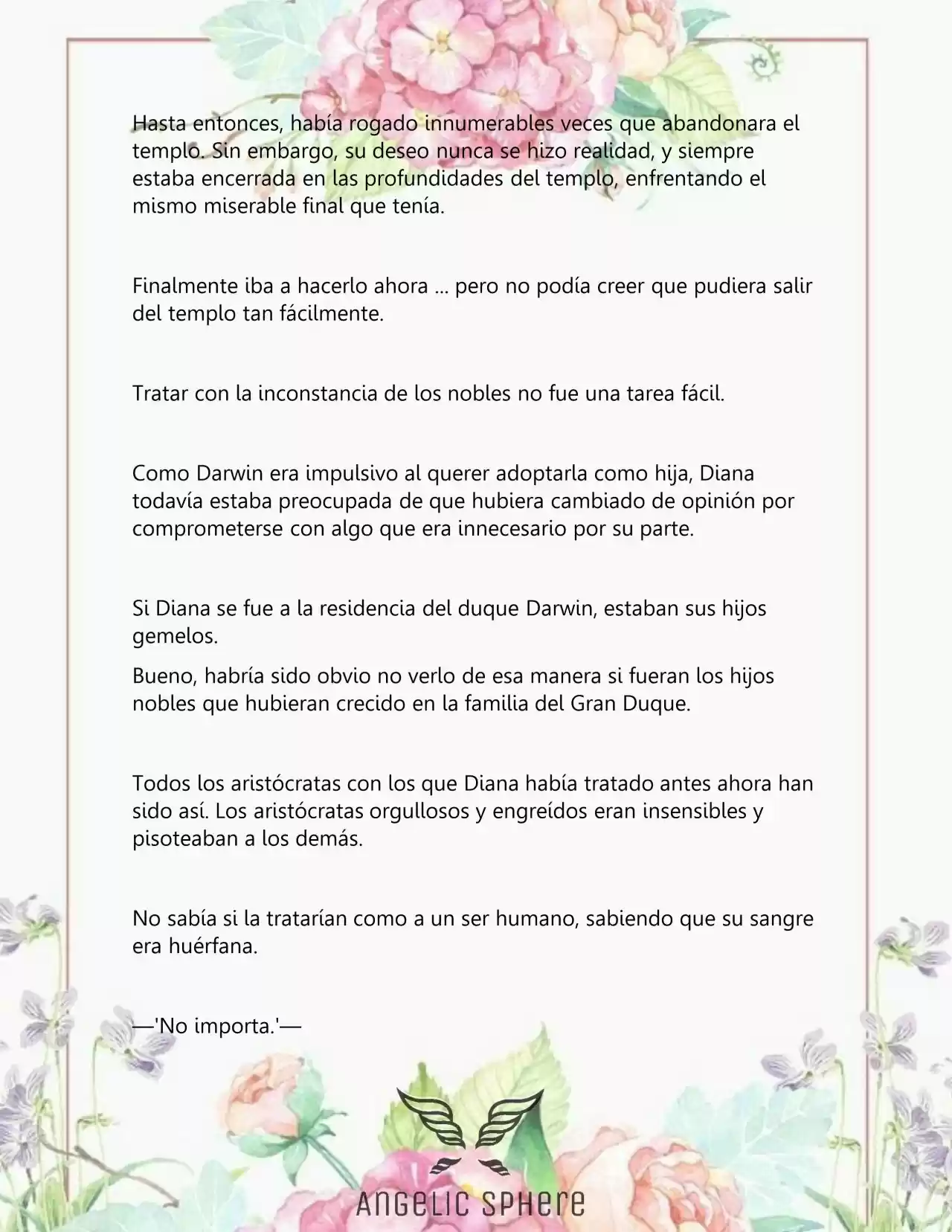 Una Santa Adoptada Por El Gran Duque (Novela) - Capítulo 6 - Página 9 - LectorTMOo