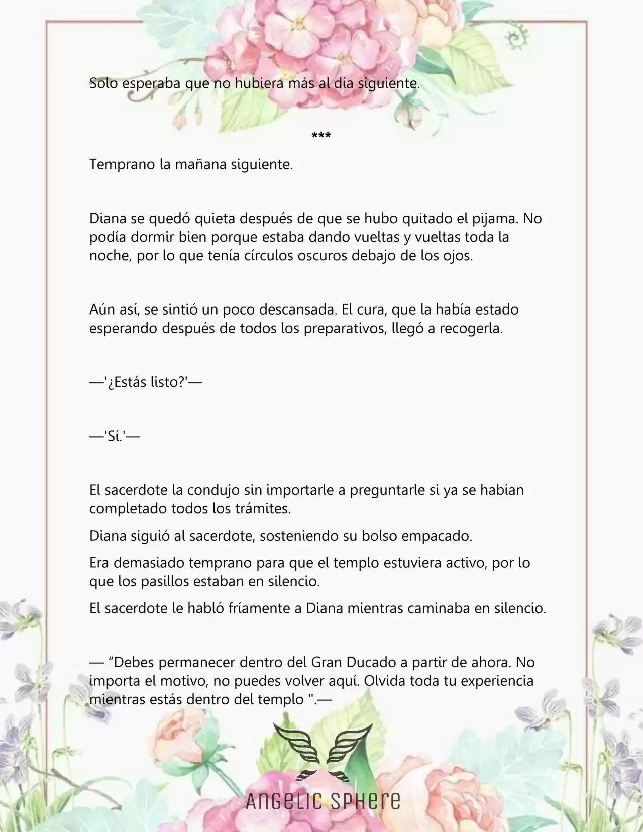 Una Santa Adoptada Por El Gran Duque (Novela) - Capítulo 6 - Página 11 - LectorTMOo