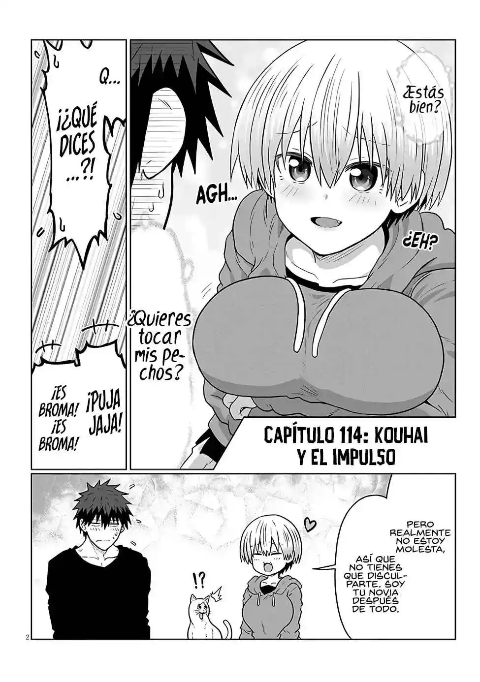 Uzaki-chan Wa Asobitai! - Capítulo 114 - Página 4 - LectorTMOo