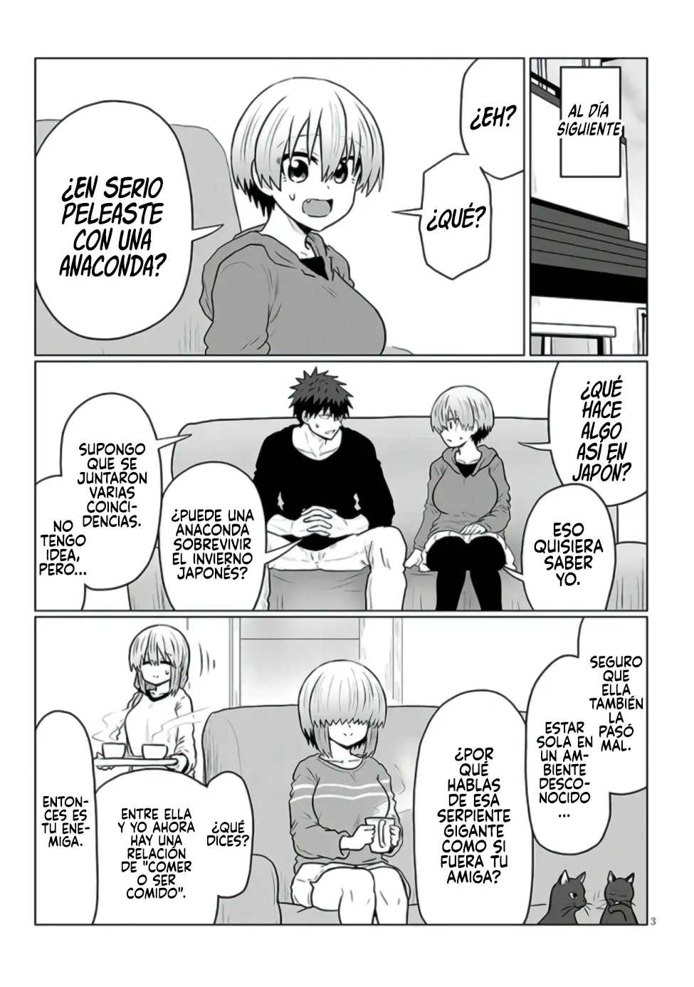 Uzaki-chan Wa Asobitai! - Capítulo 133 - Página 3 - LectorTMOo