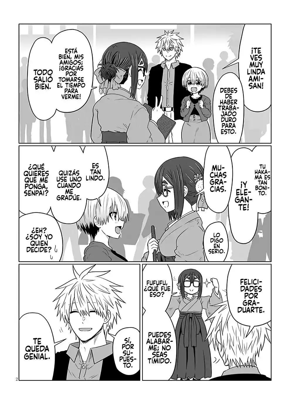 Uzaki-chan Wa Asobitai! - Capítulo 95 - Página 4 - LectorTMOo