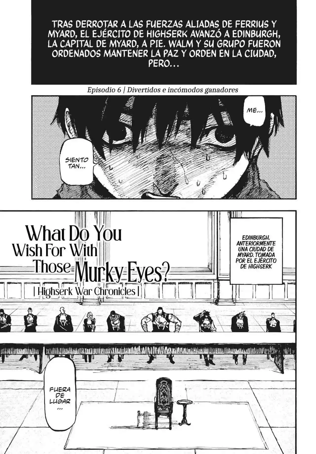 What Do You Wish For With Those Murky Eyes: Record Of Highserk War - Capítulo 6 - Página 2 - LectorTMOo