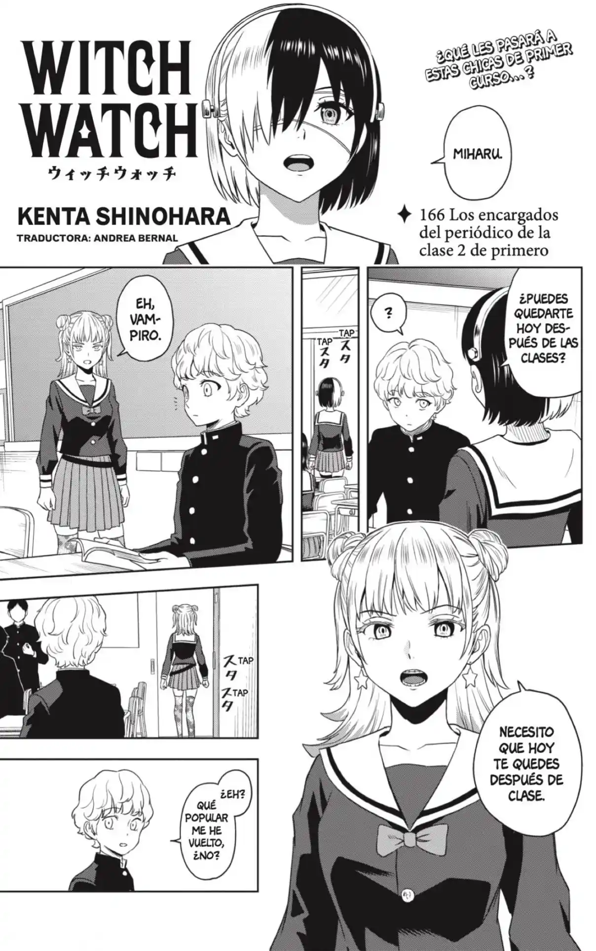 Witch Watch - Capítulo 166 - Página 1 - LectorTMOo