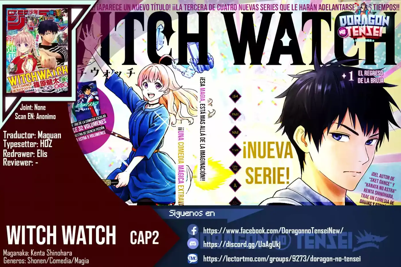 Witch Watch - Capítulo 2 - Página 1 - LectorTMOo