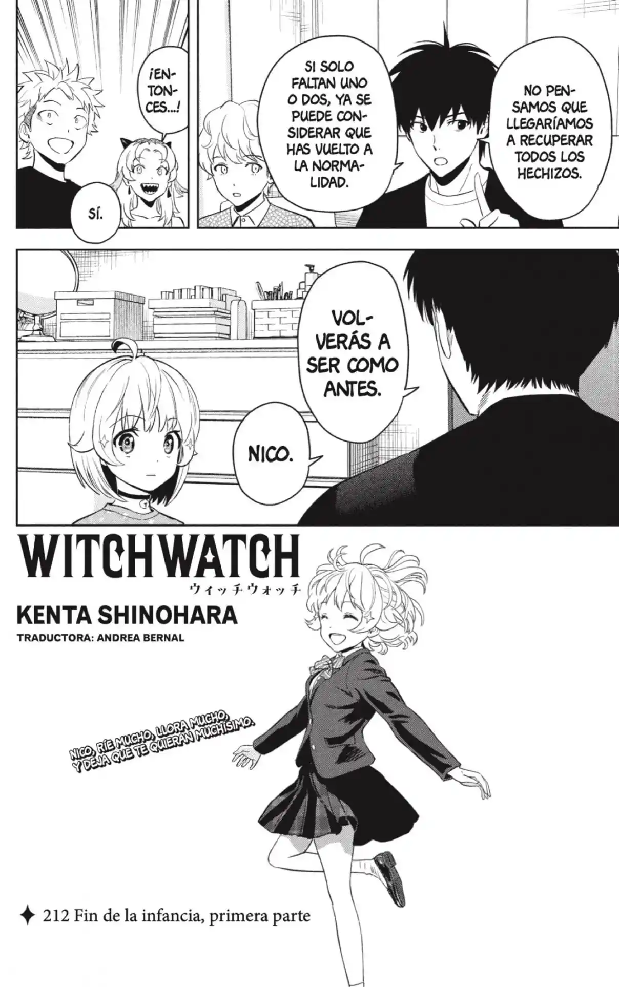Witch Watch - Capítulo 212 - Página 2 - LectorTMOo