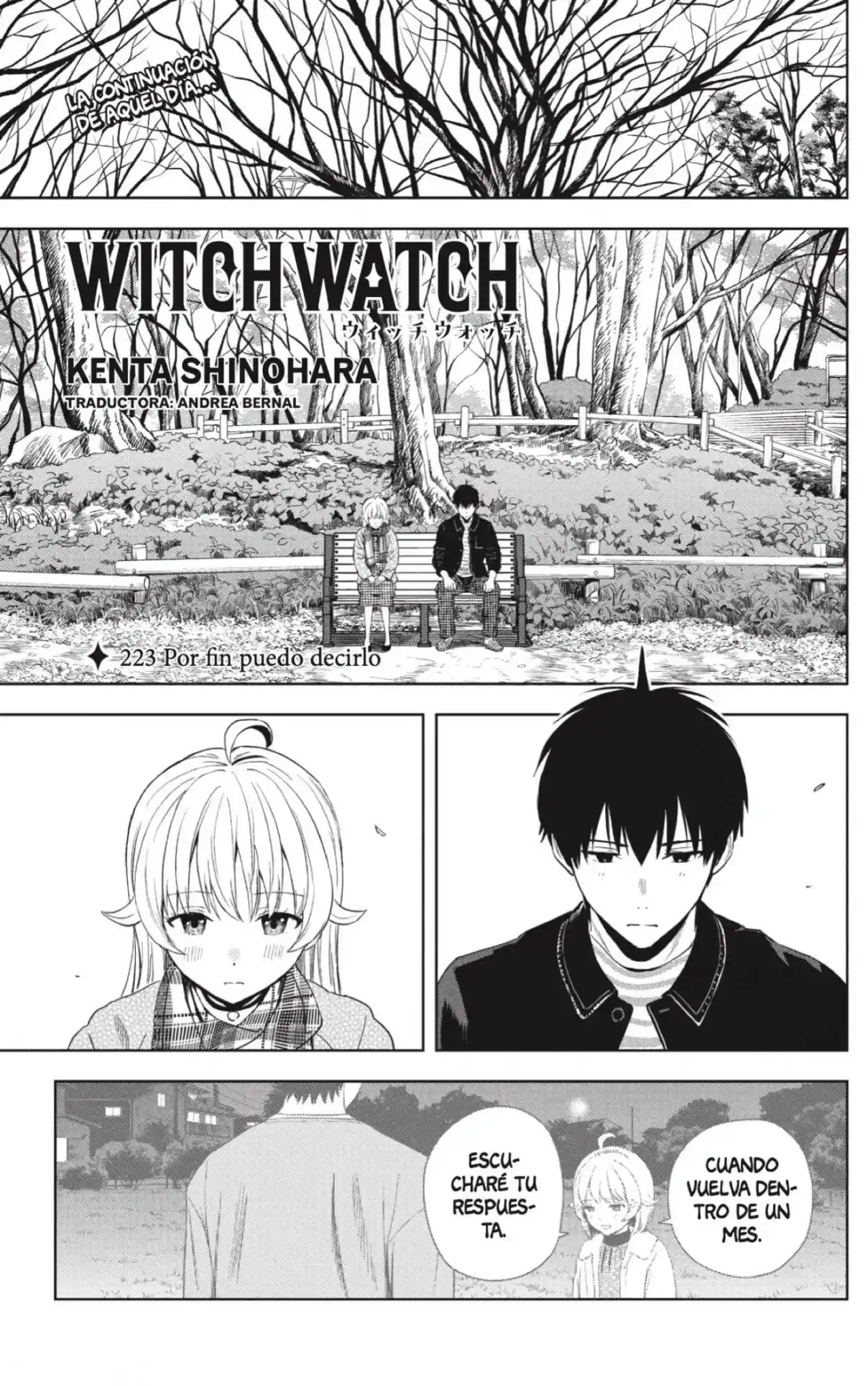 Witch Watch - Capítulo 223 - Página 1 - LectorTMOo