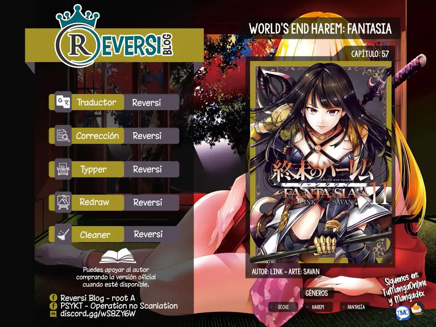 World's End Harem - Fantasia - Capítulo 57 - Página 1 - LectorTMOo