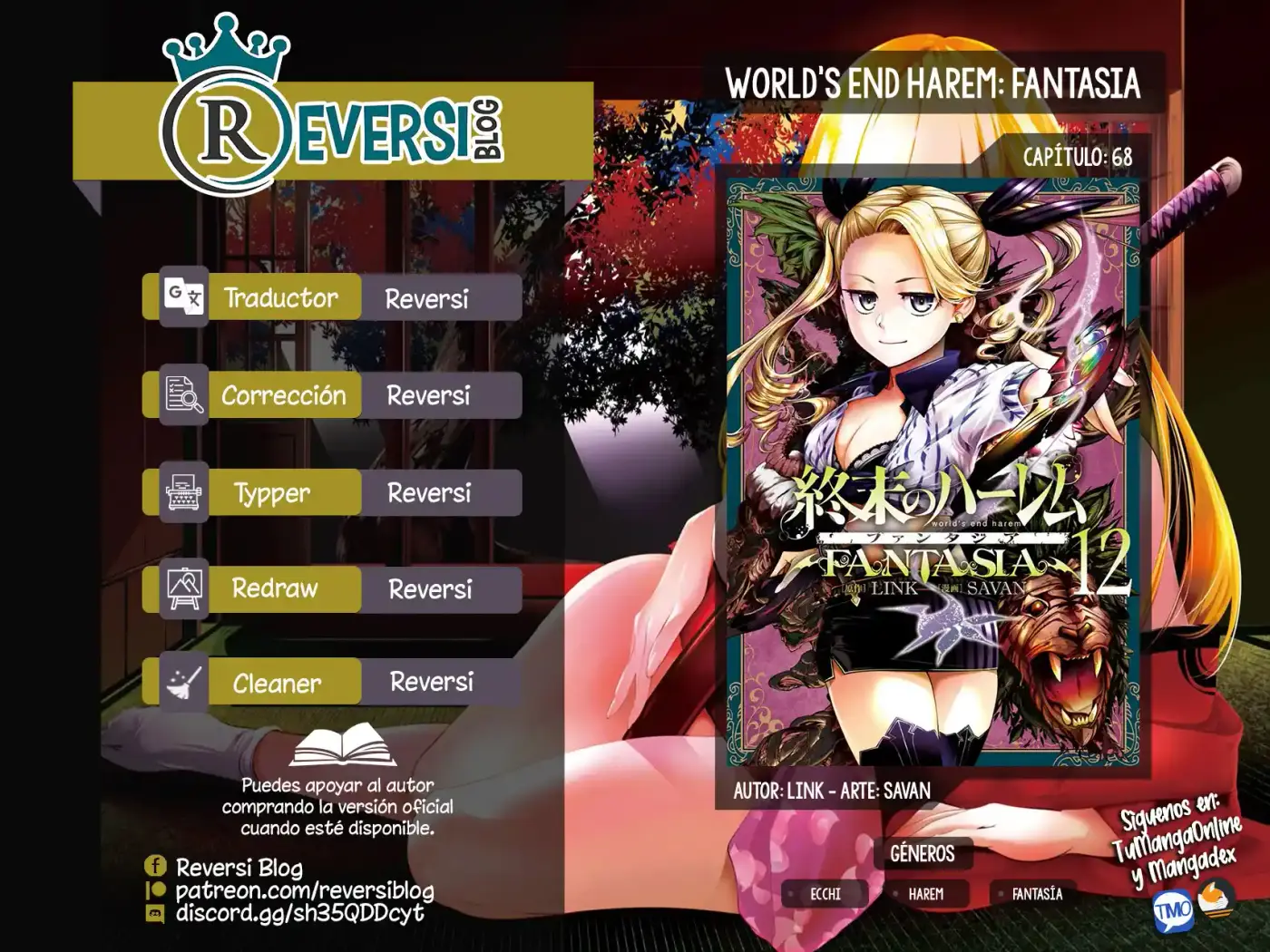 World's End Harem - Fantasia - Capítulo 68 - Página 1 - LectorTMOo