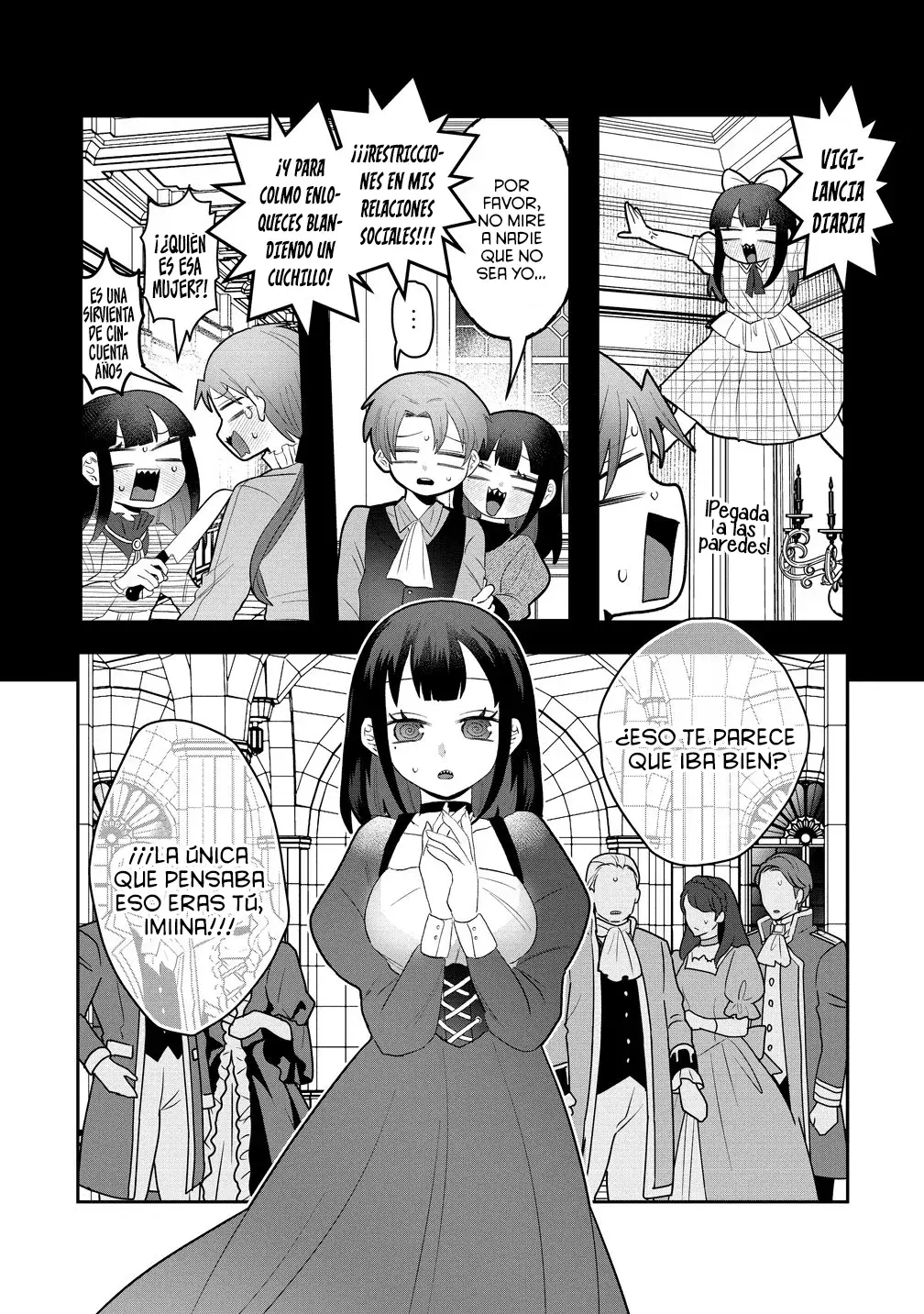 YANDERE KAKUSEI!! SUTERARETA REIJOU WA SAIKYOU KOUSHAKU NI GEKIJUU ATTACK CHUU! capítulo 1 página 9