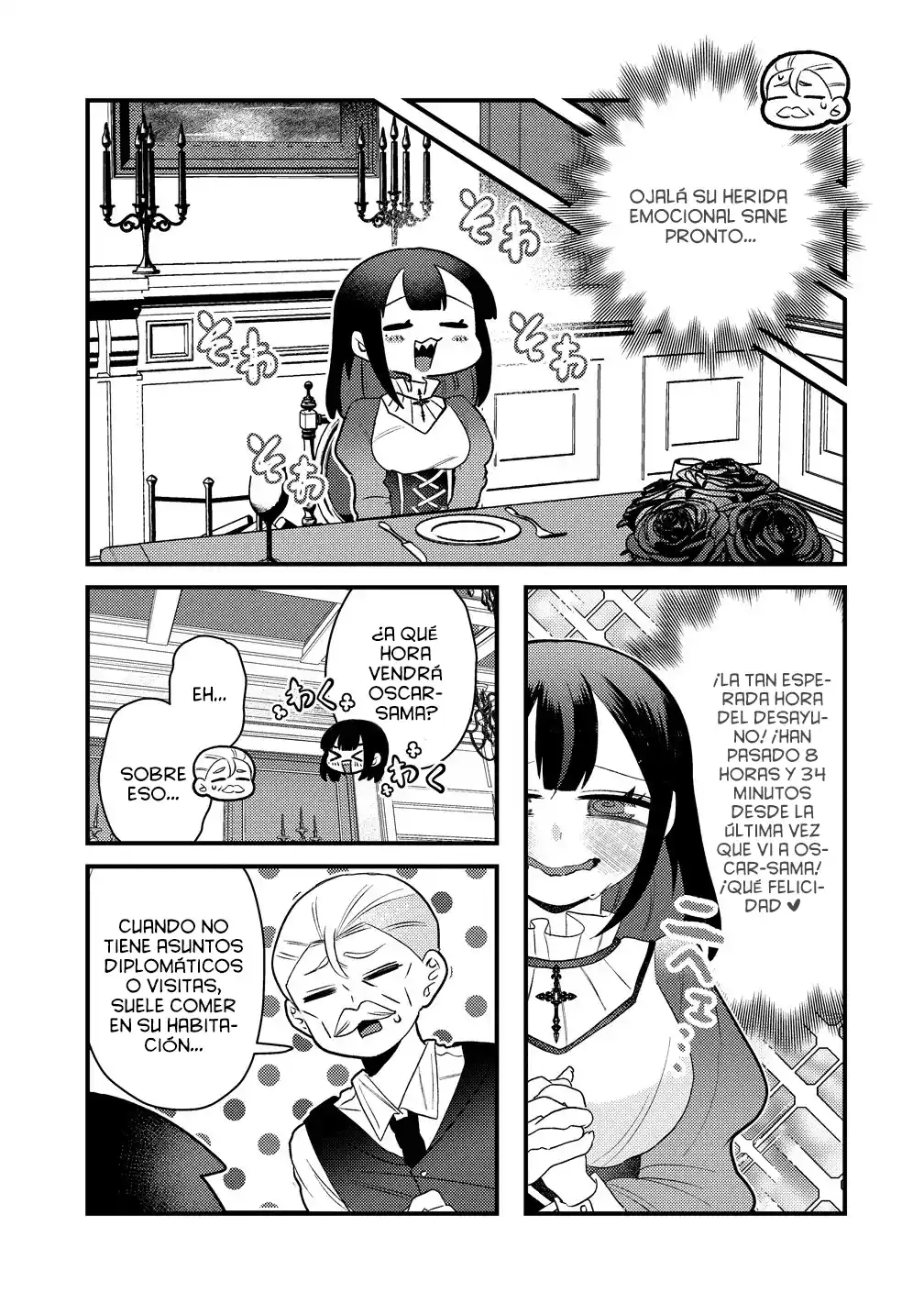 YANDERE KAKUSEI!! SUTERARETA REIJOU WA SAIKYOU KOUSHAKU NI GEKIJUU ATTACK CHUU! capítulo 2 página 8