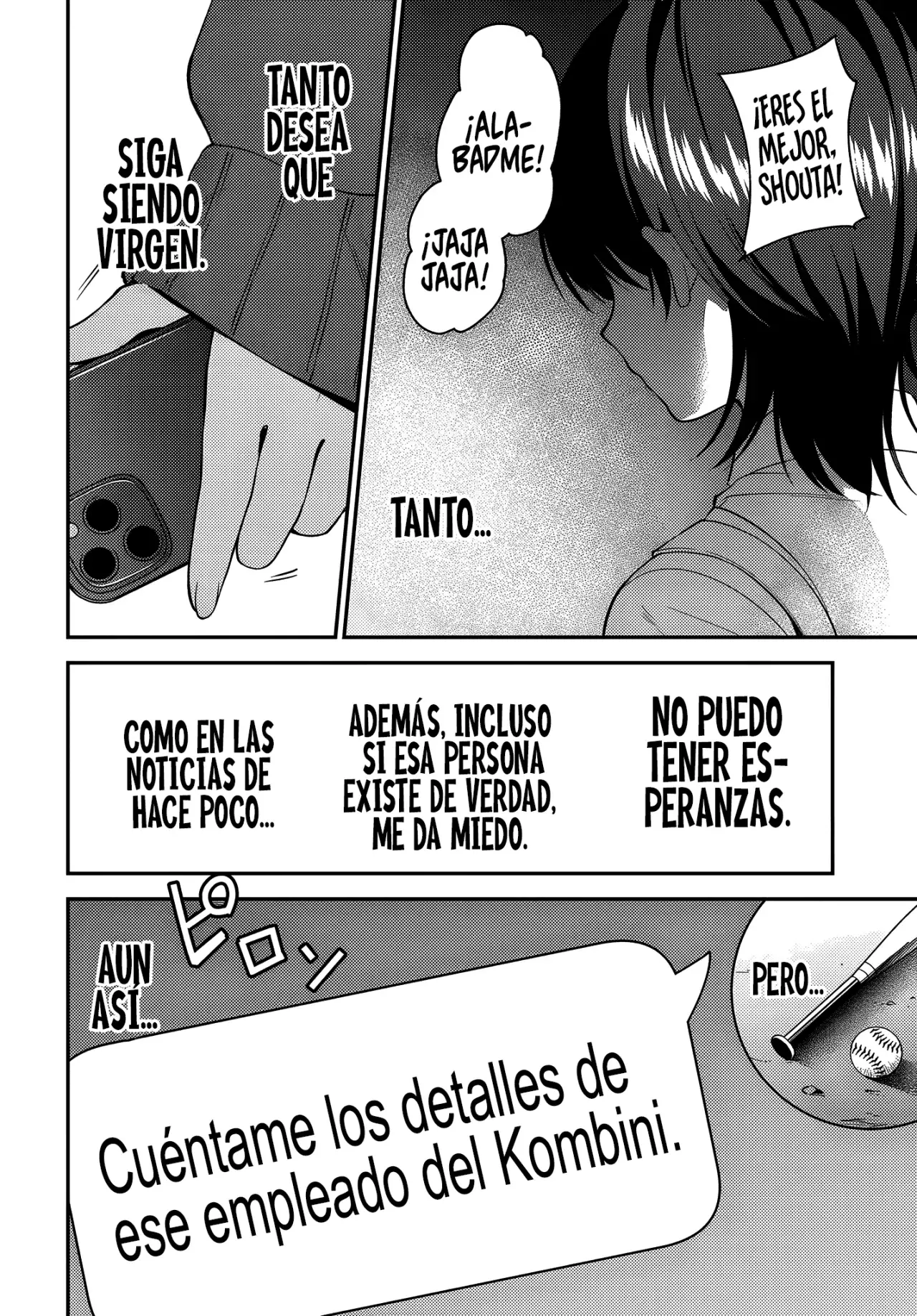 Yo, Del Que Dicen Que “si Le Pides, Te Deja Hacerlo”, En Un Mundo Donde Los Roles De Castidad Están Invertidos - Capítulo 4 - Página 14 - LectorTMOo
