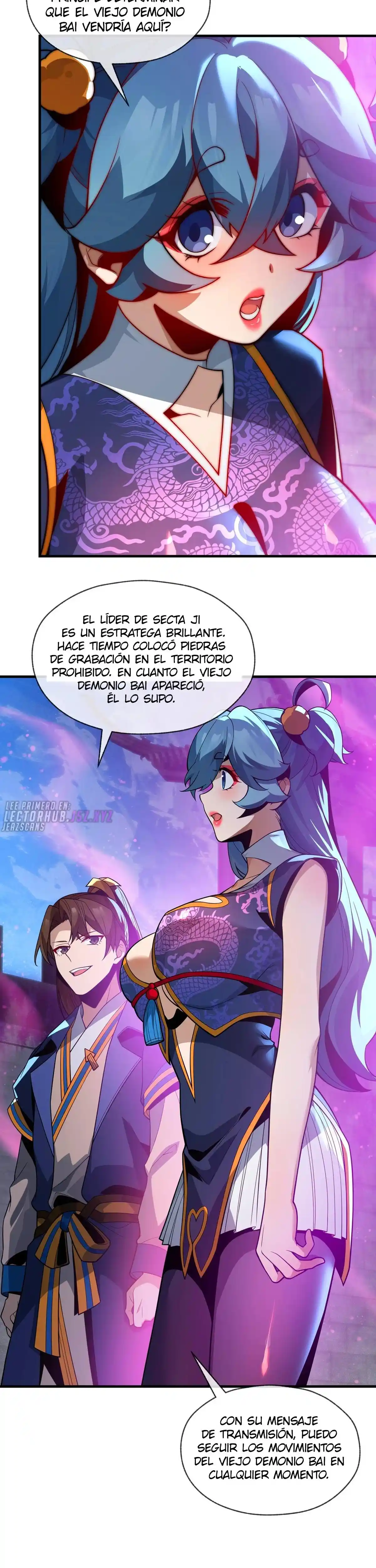 ¡Yo, El Señor Demonio, Estoy Siendo El Objetivo De Mis Discípulas! - Capítulo 101 - Página 20 - LectorTMOo
