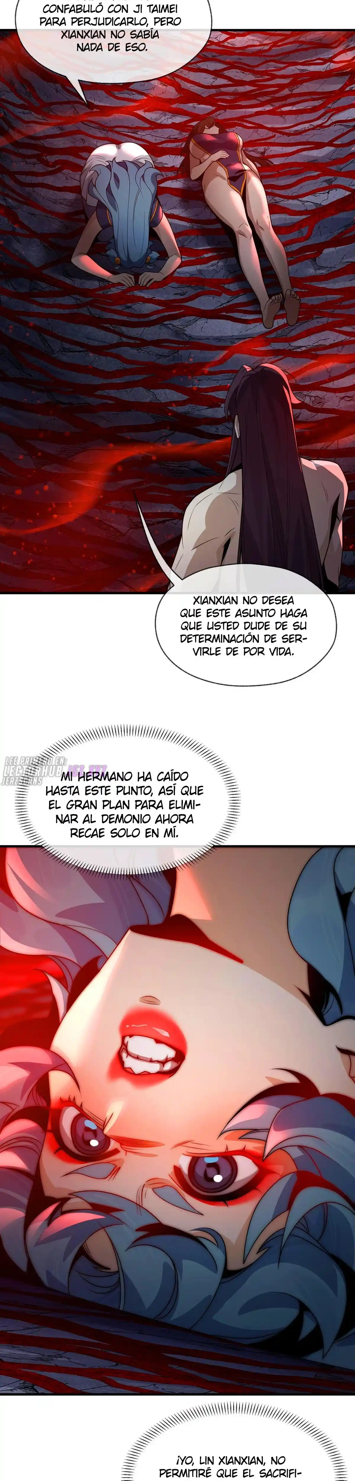 ¡Yo, El Señor Demonio, Estoy Siendo El Objetivo De Mis Discípulas! - Capítulo 105 - Página 22 - LectorTMOo