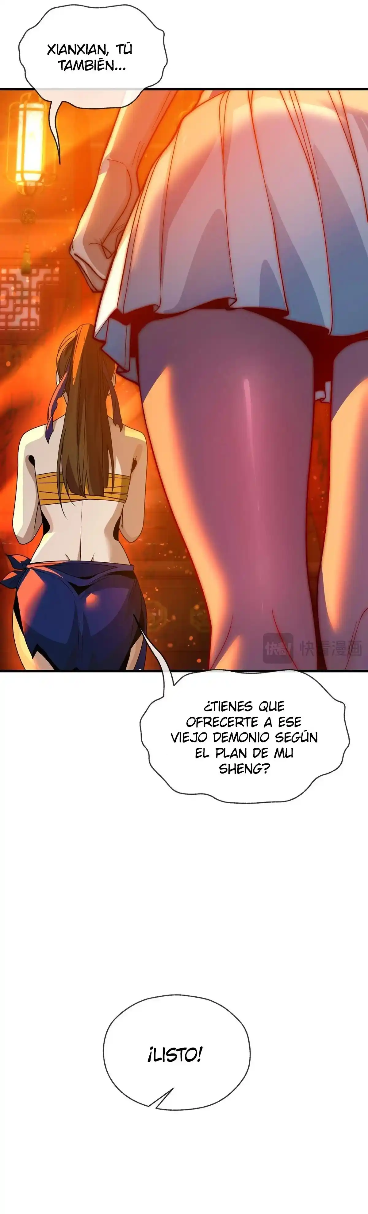 ¡Yo, El Señor Demonio, Estoy Siendo El Objetivo De Mis Discípulas! - Capítulo 106 - Página 32 - LectorTMOo