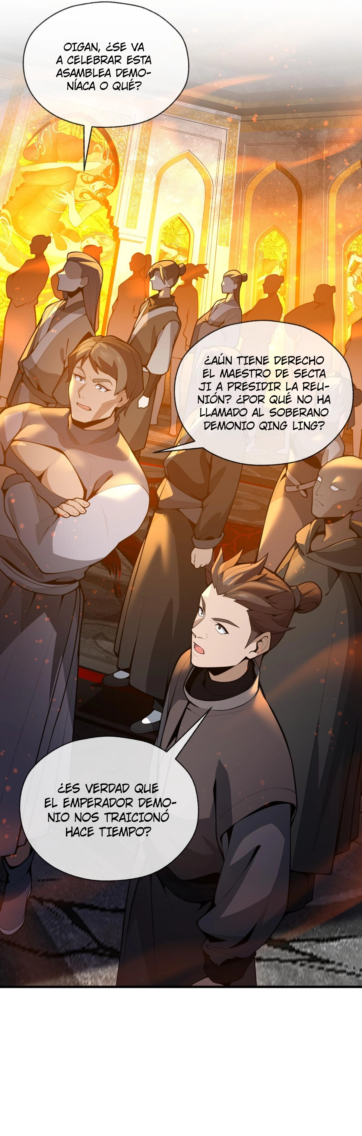¡Yo, El Señor Demonio, Estoy Siendo El Objetivo De Mis Discípulas! - Capítulo 123 - Página 23 - LectorTMOo
