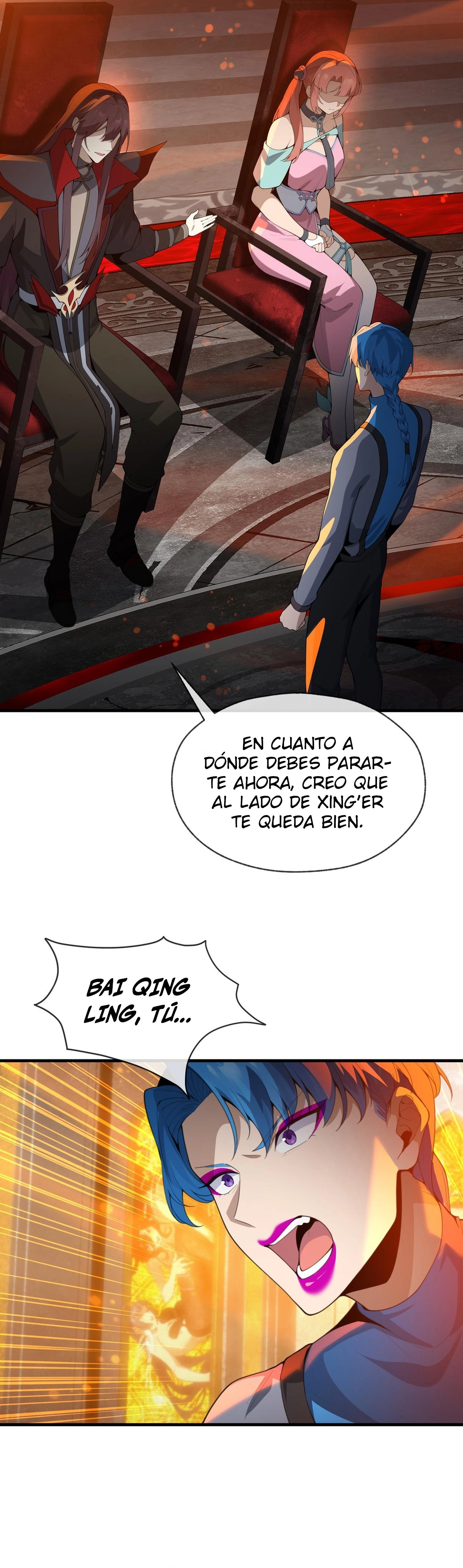 ¡Yo, El Señor Demonio, Estoy Siendo El Objetivo De Mis Discípulas! - Capítulo 124 - Página 15 - LectorTMOo