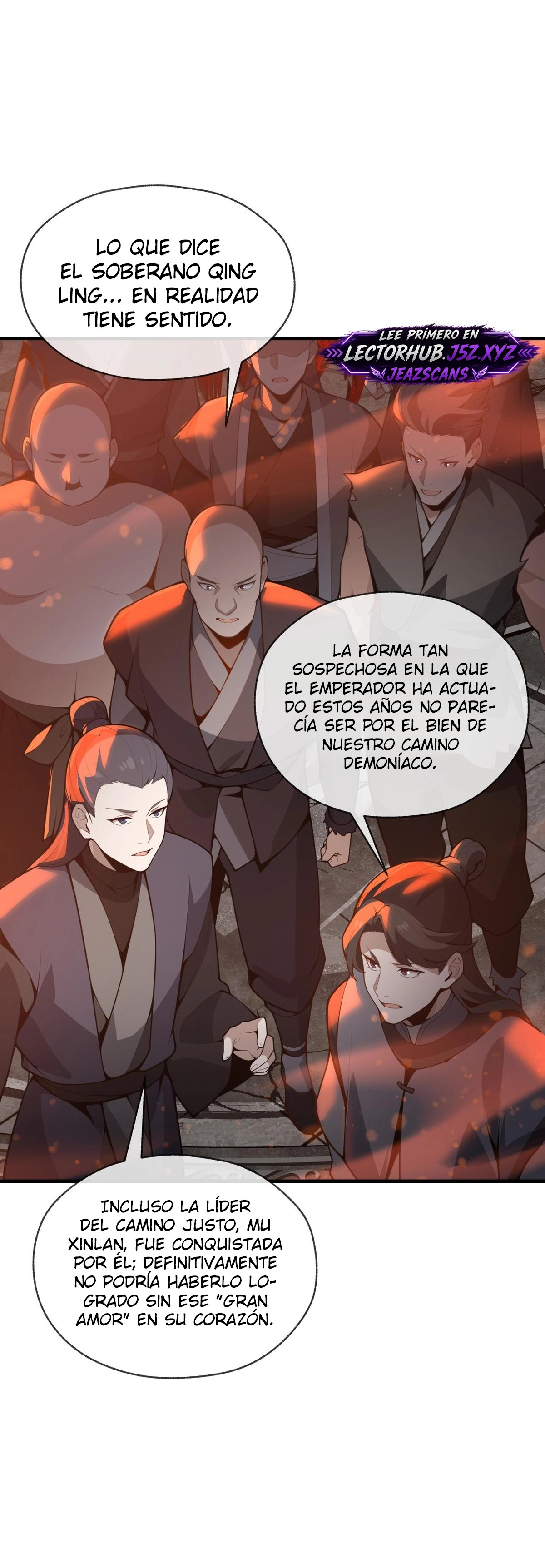 ¡Yo, El Señor Demonio, Estoy Siendo El Objetivo De Mis Discípulas! - Capítulo 124 - Página 34 - LectorTMOo