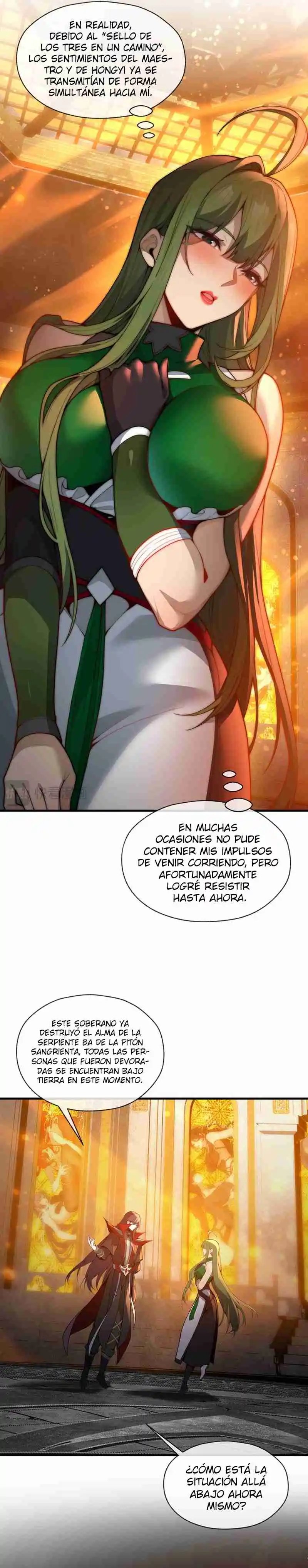 ¡Yo, El Señor Demonio, Estoy Siendo El Objetivo De Mis Discípulas! - Capítulo 128 - Página 8 - LectorTMOo