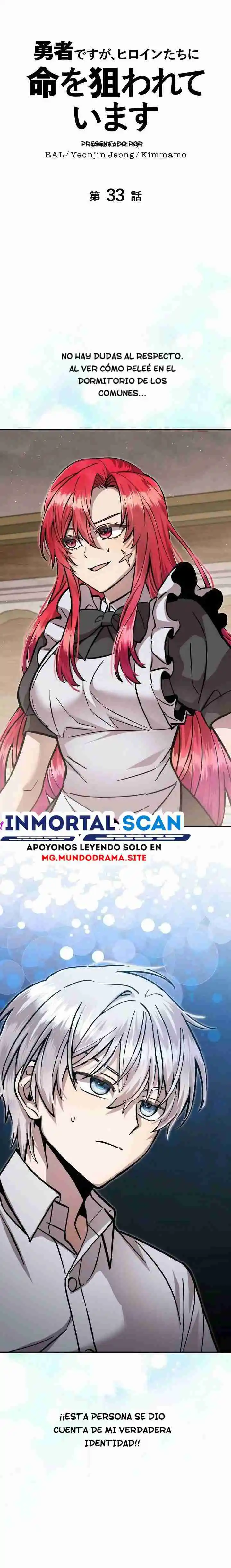 Yo Soy Un Héroe, Pero Las Heroínas Están Tratando De Matar A Mí - Capítulo 33 - Página 1 - LectorTMOo